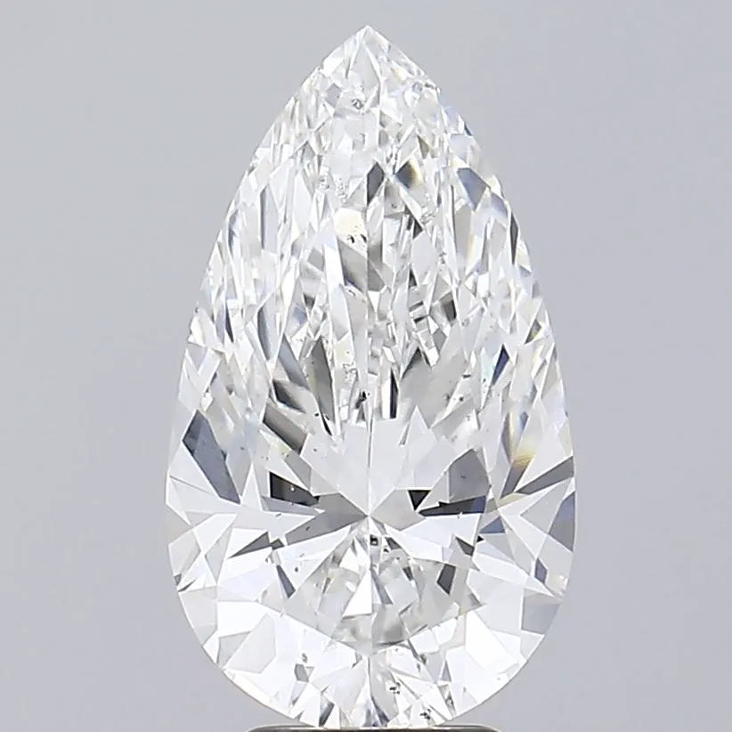 5.01ct Pear Lab Grown Diamond (Colour F, Clarity SI1, IGI Certified)