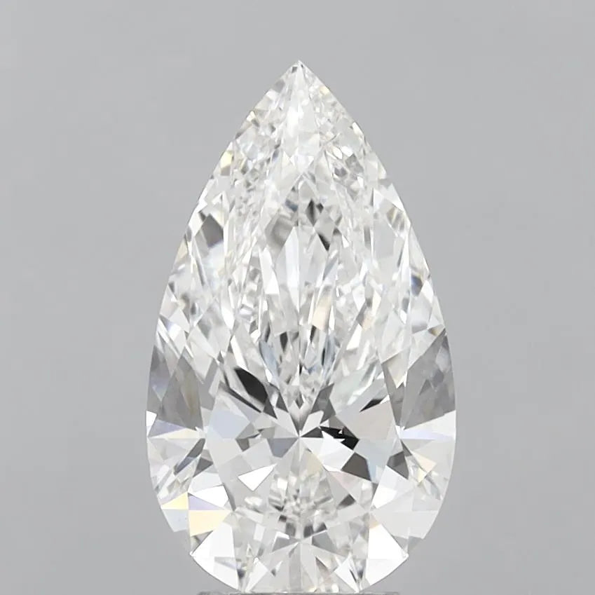5.01ct Pear Lab Grown Diamond (Colour F, Clarity VVS2, IGI Certified)