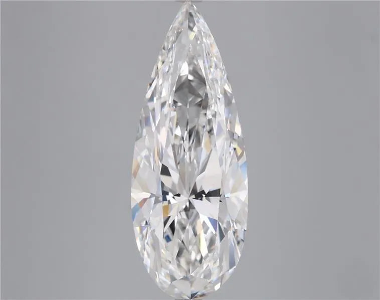 5.01ct Pear Lab Grown Diamond (Colour F, Clarity VVS2, IGI Certified)