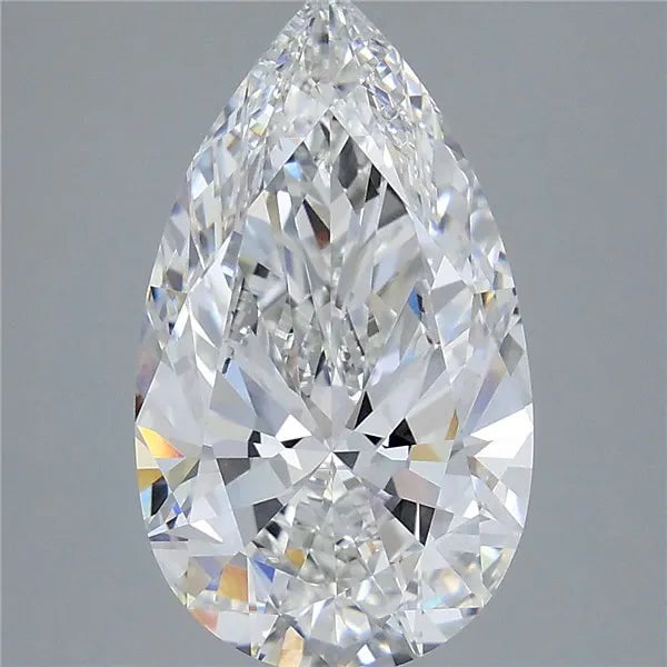 5.01ct Pear Lab Grown Diamond (Colour F, Clarity VVS2, IGI Certified)