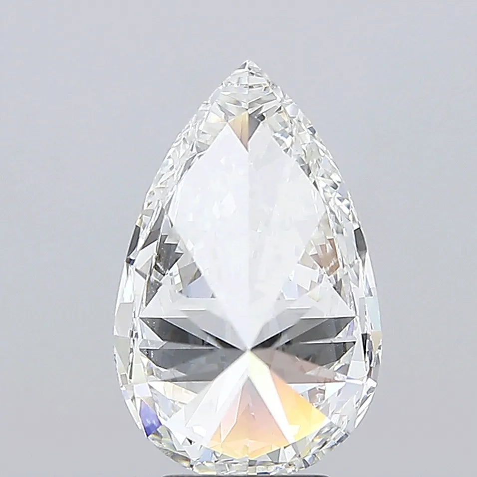 5.01ct Pear Lab Grown Diamond (Colour G, Clarity VVS2, IGI Certified)