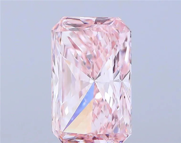 5.01ct Radiant Lab Grown Diamond (Colour Fancy Intense Pink, Clarity VVS2, IGI Certified)