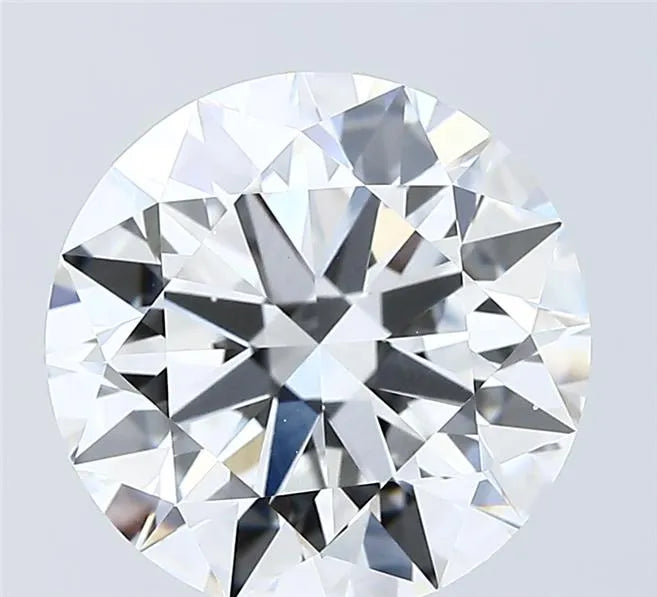 5.01ct Round Lab Grown Diamond (Colour D, Clarity VVS2, Cut EX, IGI Certified)