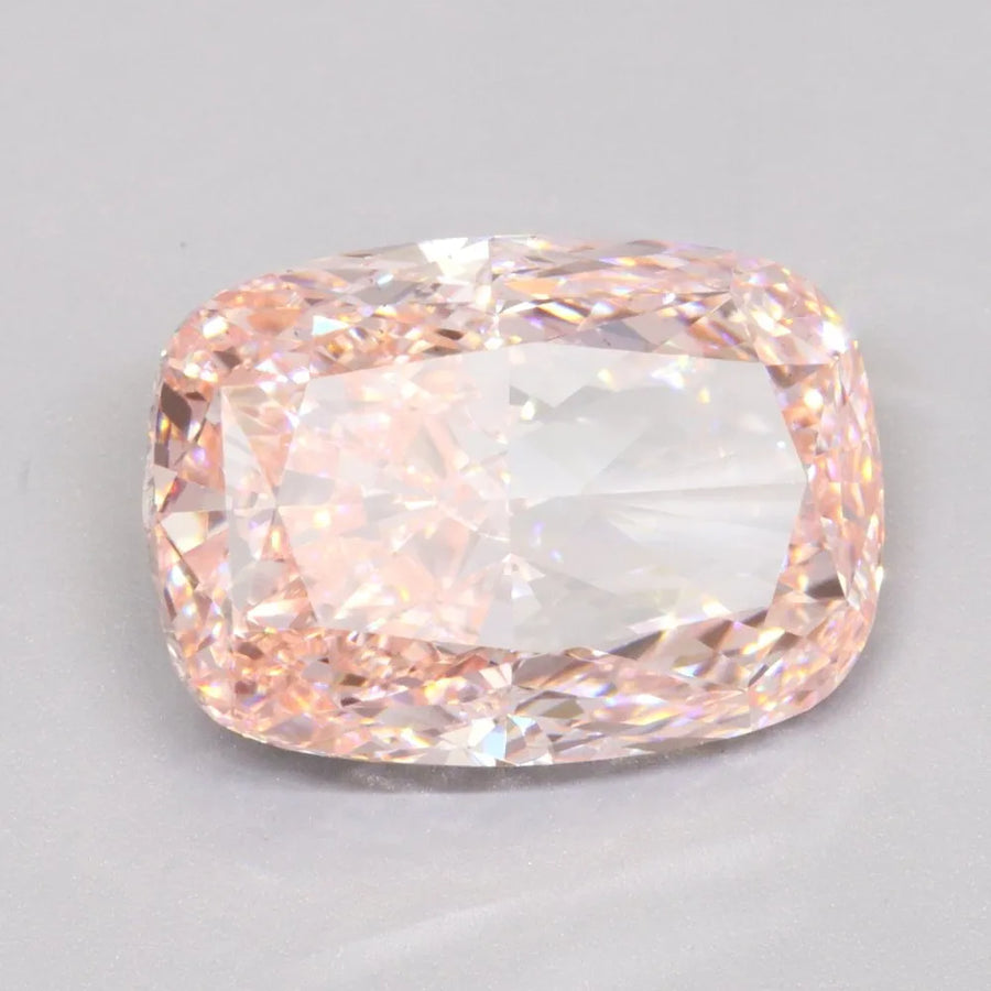 5.02ct Cushion modified Lab Grown Diamond (Colour Fancy Intense Pink, Clarity VS1, IGI Certified)