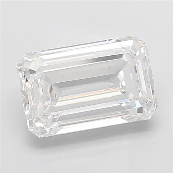 5.02ct Emerald Lab Grown Diamond (Colour D, Clarity VVS2, IGI Certified)