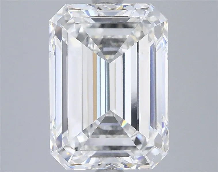 5.02ct Emerald Lab Grown Diamond (Colour F, Clarity VVS2, IGI Certified)