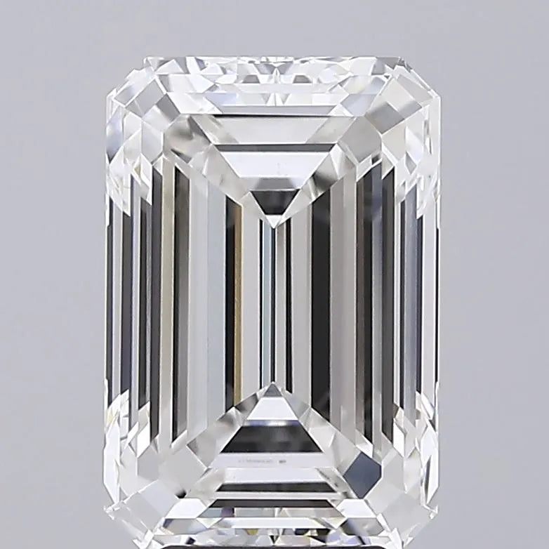 5.02ct Emerald Lab Grown Diamond (Colour F, Clarity VVS2, IGI Certified)