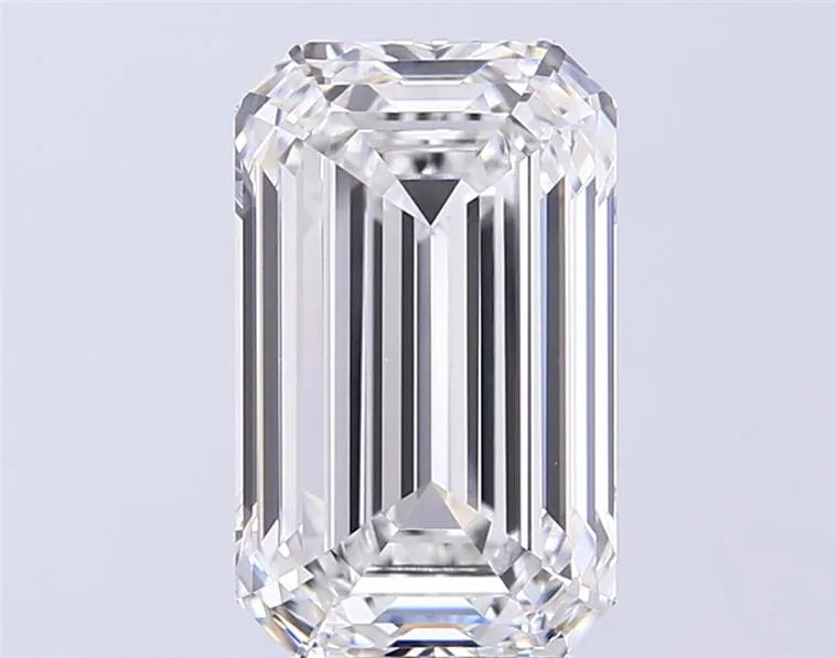 5.02ct Emerald Lab Grown Diamond (Colour F, Clarity VVS2, IGI Certified)