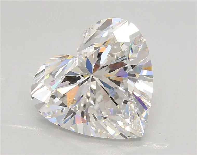 5.02ct Heart Lab Grown Diamond (Colour E, Clarity VS1, IGI Certified)