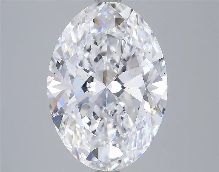 5.02ct Oval Lab Grown Diamond (Colour D, Clarity SI1, IGI Certified)