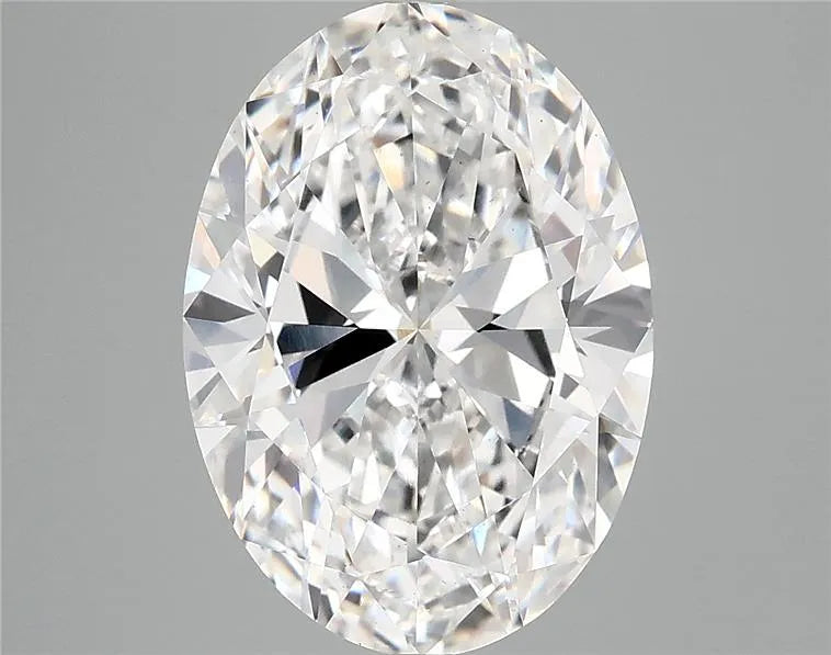 5.02ct Oval Lab Grown Diamond (Colour E, Clarity VS2, IGI Certified)