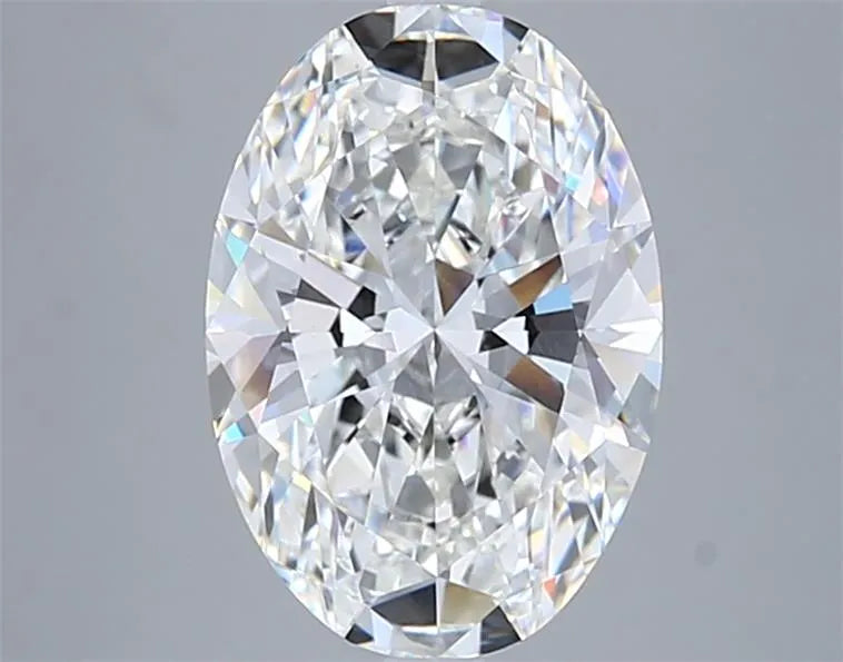 5.02ct Oval Lab Grown Diamond (Colour F, Clarity VVS2, IGI Certified)