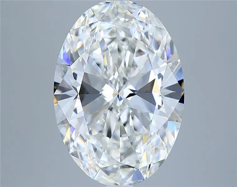 5.02ct Oval Lab Grown Diamond (Colour G, Clarity VVS2, IGI Certified)