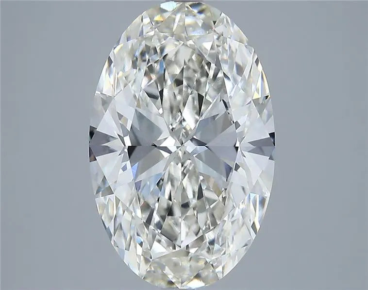 5.02ct Oval Lab Grown Diamond (Colour G, Clarity VVS2, IGI Certified)