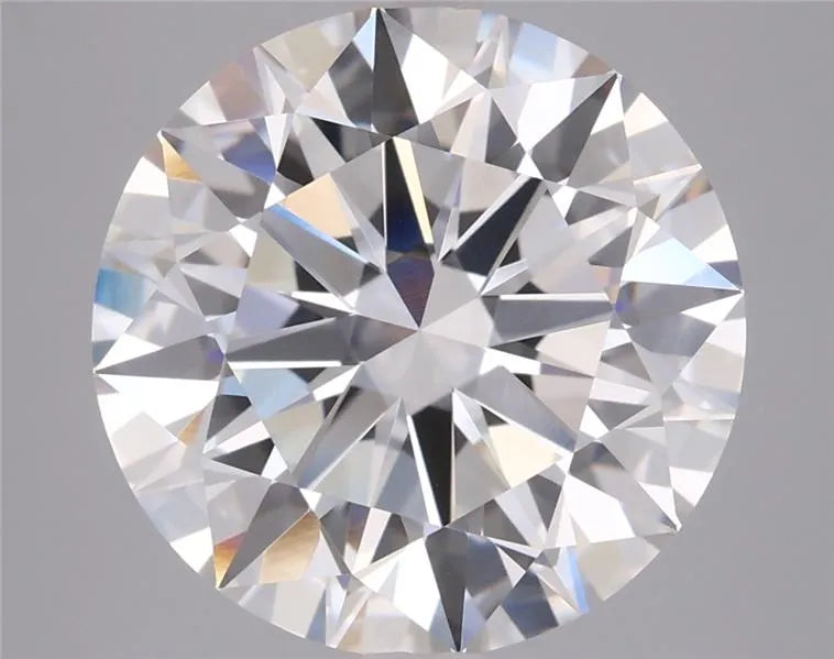 5.02ct Round Lab Grown Diamond (Colour F, Clarity VVS2, Cut ID, IGI Certified)