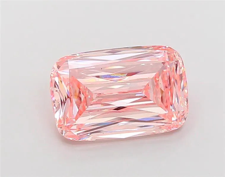 5.03ct Cushion modified Lab Grown Diamond (Colour Fancy Intense Pink, Clarity VS2, IGI Certified)