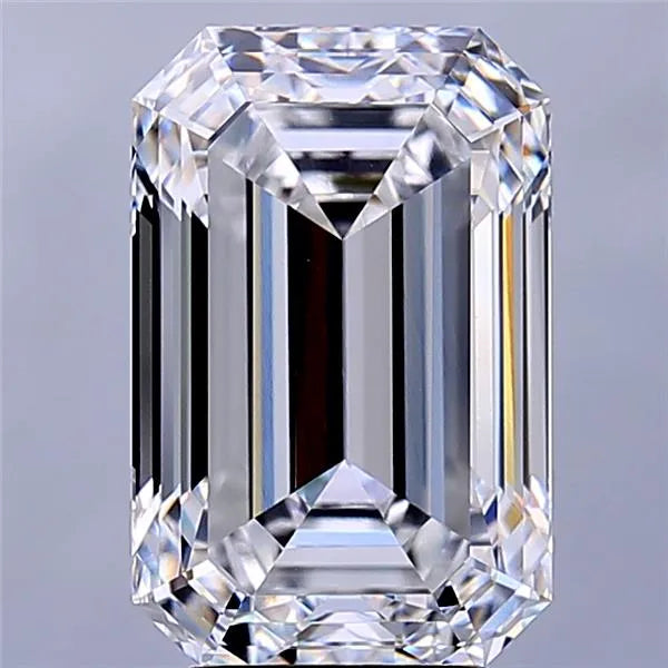 5.03ct Emerald Lab Grown Diamond (Colour D, Clarity VVS1, IGI Certified)