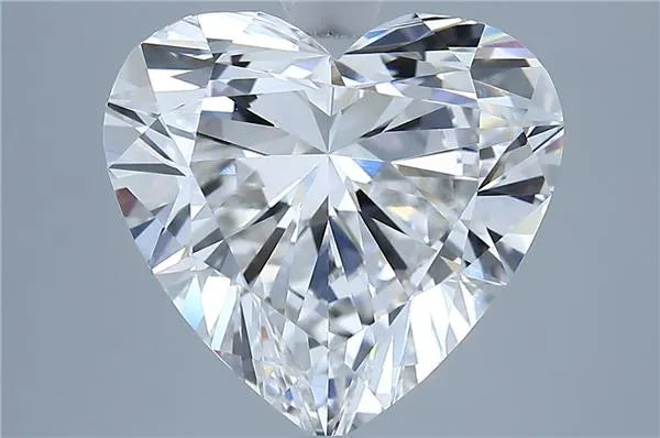 5.03ct Heart Lab Grown Diamond (Colour D, Clarity VVS1, IGI Certified)