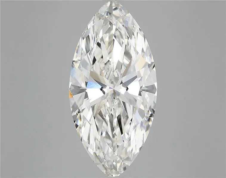 5.03ct Marquise Lab Grown Diamond (Colour F, Clarity VS2, IGI Certified)