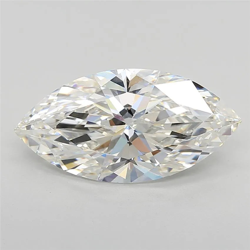 5.03ct Marquise Lab Grown Diamond (Colour G, Clarity VVS2, IGI Certified)