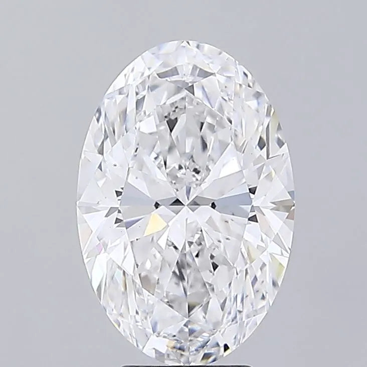 5.03ct Oval Lab Grown Diamond (Colour D, Clarity VS1, IGI Certified)