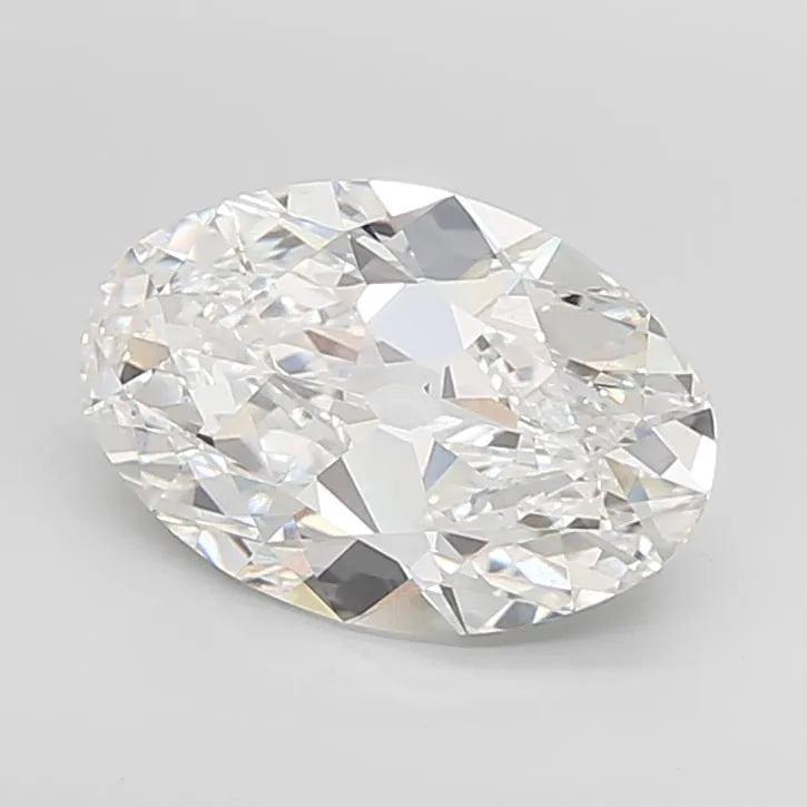 5.03ct Oval Lab Grown Diamond (Colour E, Clarity VVS2, IGI Certified)