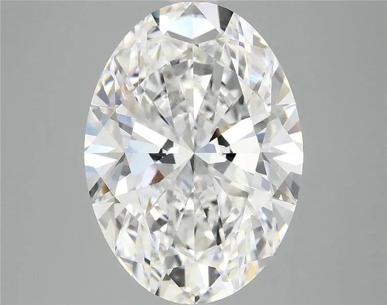 5.03ct Oval Lab Grown Diamond (Colour E, Clarity VVS2, IGI Certified)