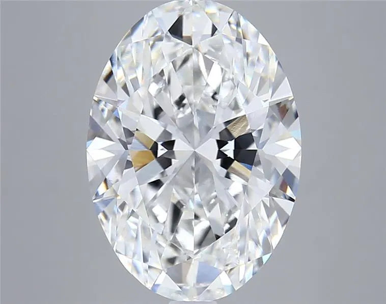 5.03ct Oval Lab Grown Diamond (Colour F, Clarity VVS2, IGI Certified)