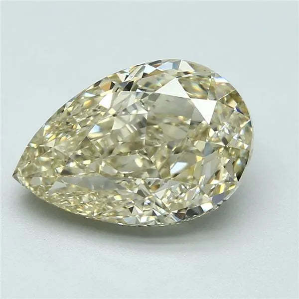 5.03ct Pear Natural Diamond (Colour Fancy Brownish Yellow, Clarity SI1, GIA Certified)