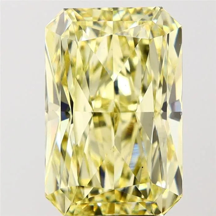 5.03ct Radiant Lab Grown Diamond (Colour Fancy Yellow, Clarity VS2, IGI Certified)