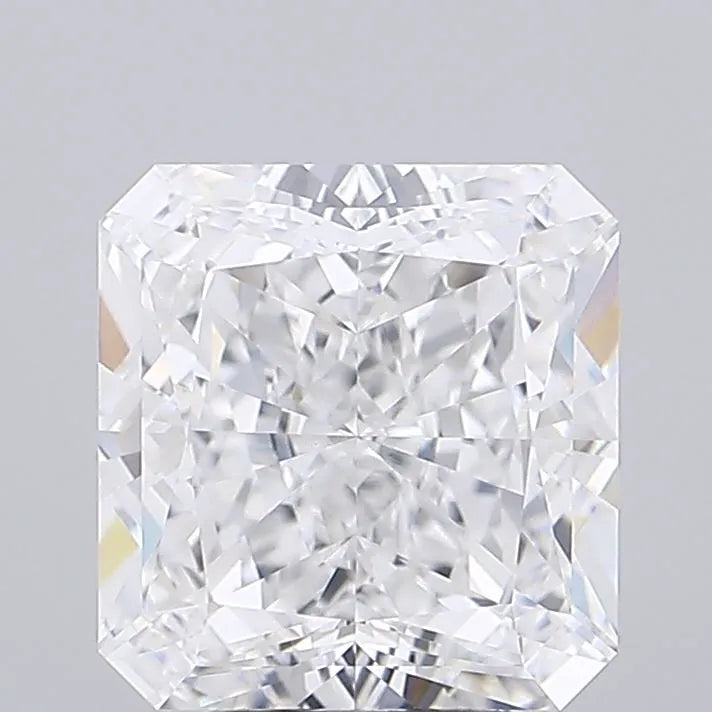 5.03ct Square radiant Lab Grown Diamond (Colour D, Clarity VVS2, IGI Certified)