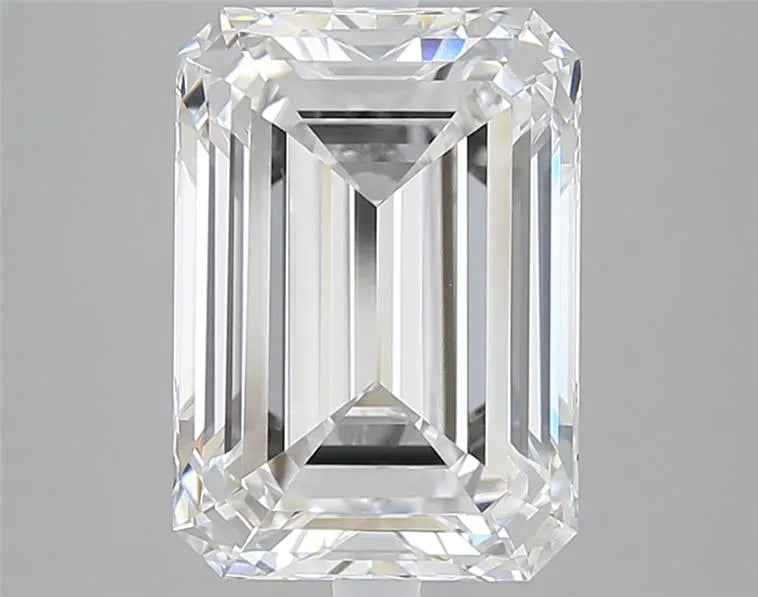 5.04ct Emerald Lab Grown Diamond (Colour D, Clarity VVS1, IGI Certified)