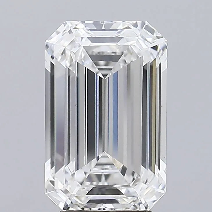 5.04ct Emerald Lab Grown Diamond (Colour F, Clarity VS1, IGI Certified)