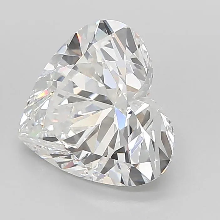 5.04ct Heart Lab Grown Diamond (Colour E, Clarity VVS2, IGI Certified)