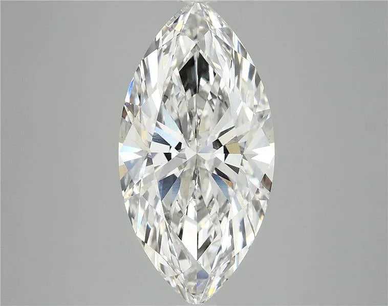 5.04ct Marquise Lab Grown Diamond (Colour F, Clarity VS2, IGI Certified)