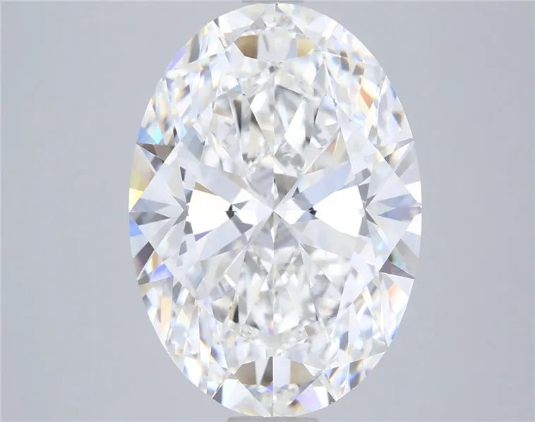 5.04ct Oval Lab Grown Diamond (Colour D, Clarity VVS1, IGI Certified)