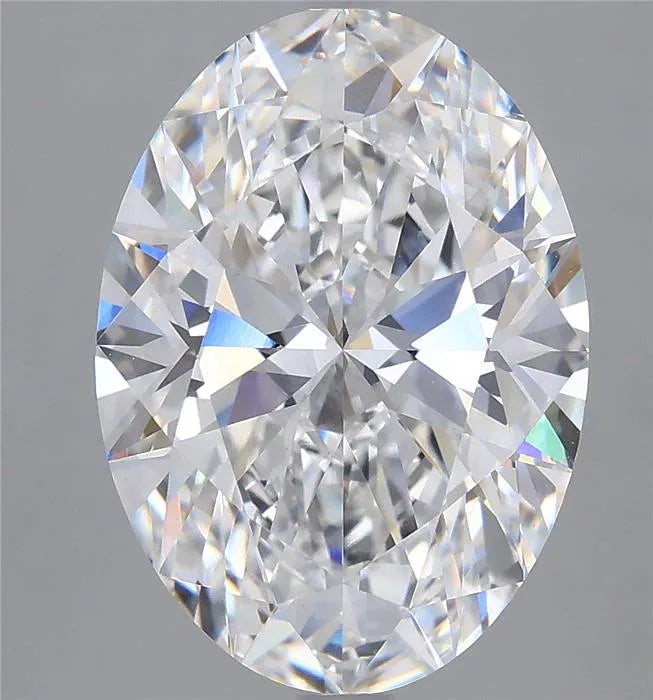 5.04ct Oval Lab Grown Diamond (Colour D, Clarity VVS2, IGI Certified)