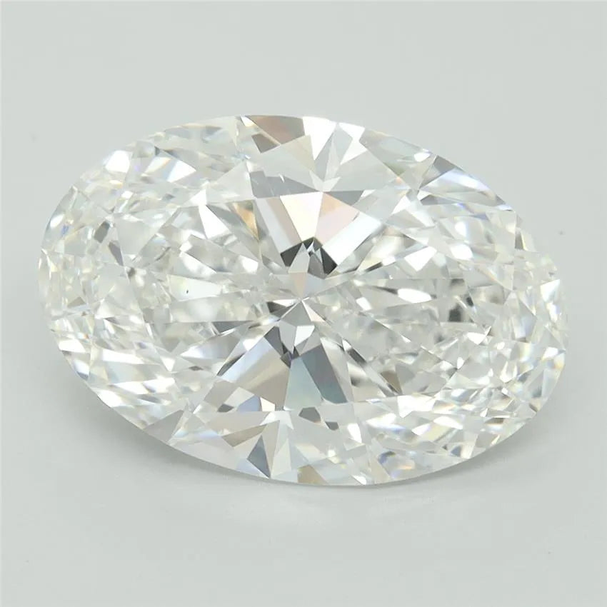 5.04ct Oval Lab Grown Diamond (Colour E, Clarity VS1, IGI Certified)