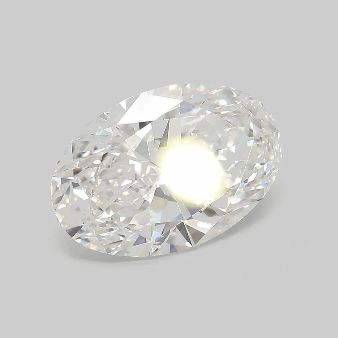 5.04ct Oval Lab Grown Diamond (Colour E, Clarity VS1, IGI Certified)