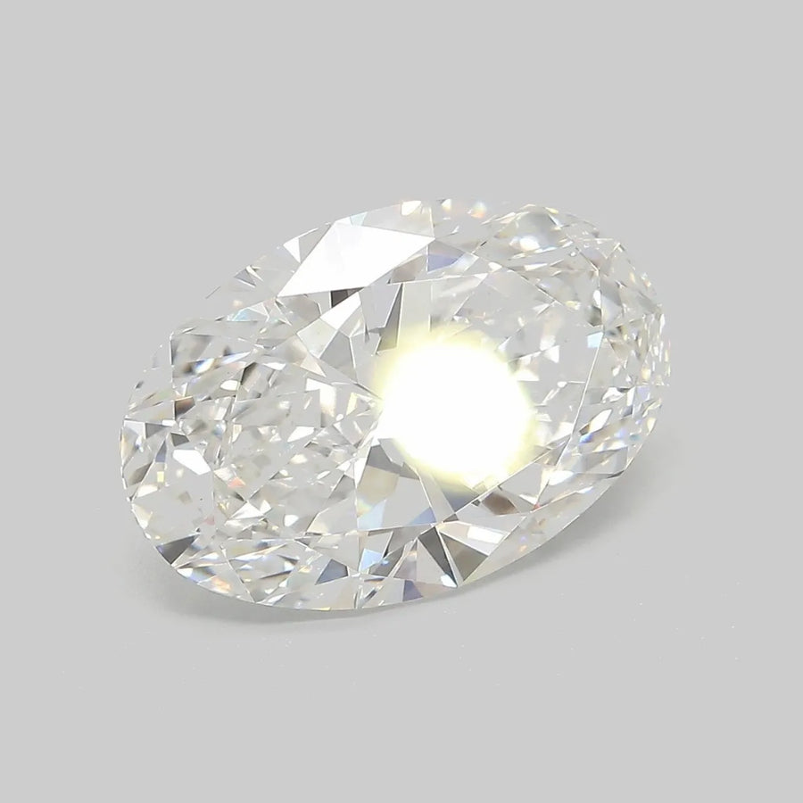 5.04ct Oval Lab Grown Diamond (Colour E, Clarity VS1, IGI Certified)