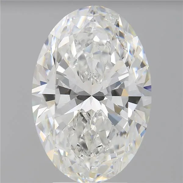5.04ct Oval Lab Grown Diamond (Colour F, Clarity VVS2, IGI Certified)