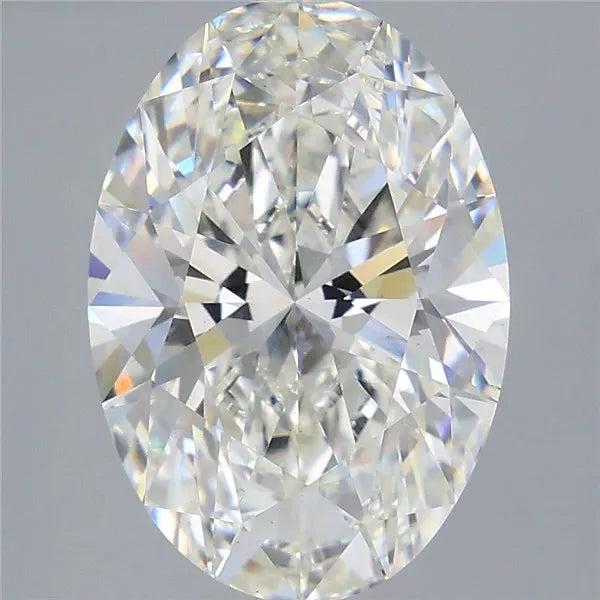 5.04ct Oval Lab Grown Diamond (Colour G, Clarity VS2, IGI Certified)