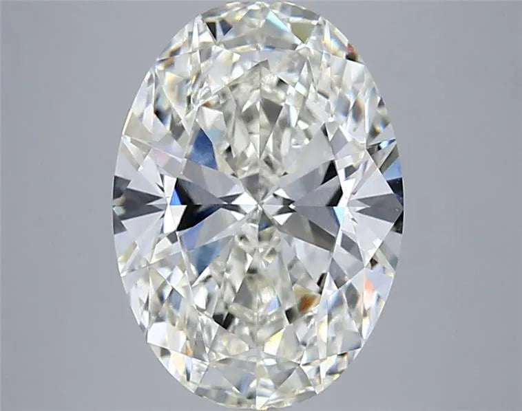 5.04ct Oval Lab Grown Diamond (Colour H, Clarity VVS2, IGI Certified)