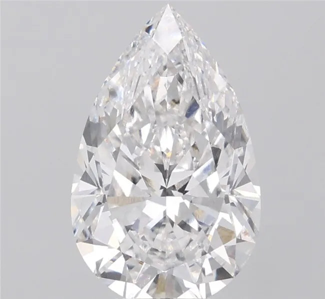5.04ct Pear Lab Grown Diamond (Colour D, Clarity VVS1, IGI Certified)