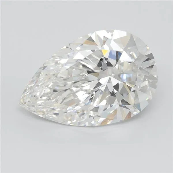 5.04ct Pear Lab Grown Diamond (Colour F, Clarity VVS2, IGI Certified)