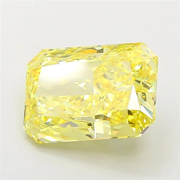 5.04ct Radiant Lab Grown Diamond (Colour Fancy Intense Yellow, Clarity SI1, IGI Certified)