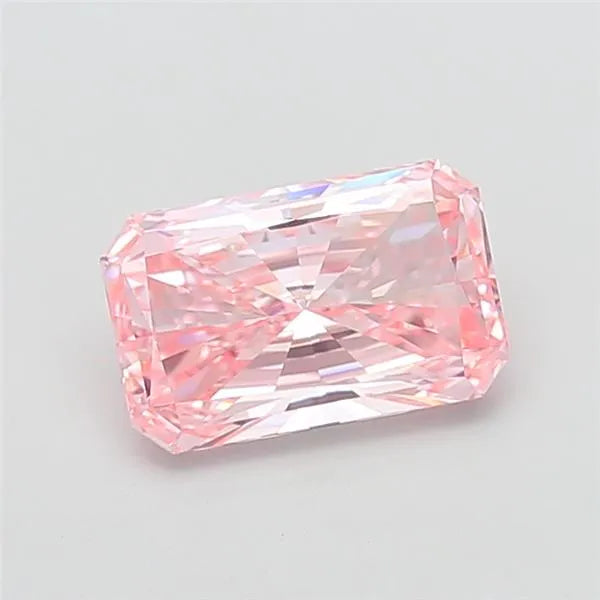 5.04ct Radiant Lab Grown Diamond (Colour Fancy Vivid Pink, Clarity VVS2, IGI Certified)