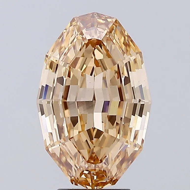 5.05ct Other Lab Grown Diamond (Colour Fancy Yellowish Brown, Clarity VS2, IGI Certified)