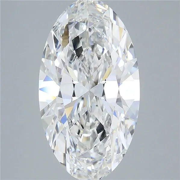 5.05ct Oval Lab Grown Diamond (Colour E, Clarity VVS2, IGI Certified)