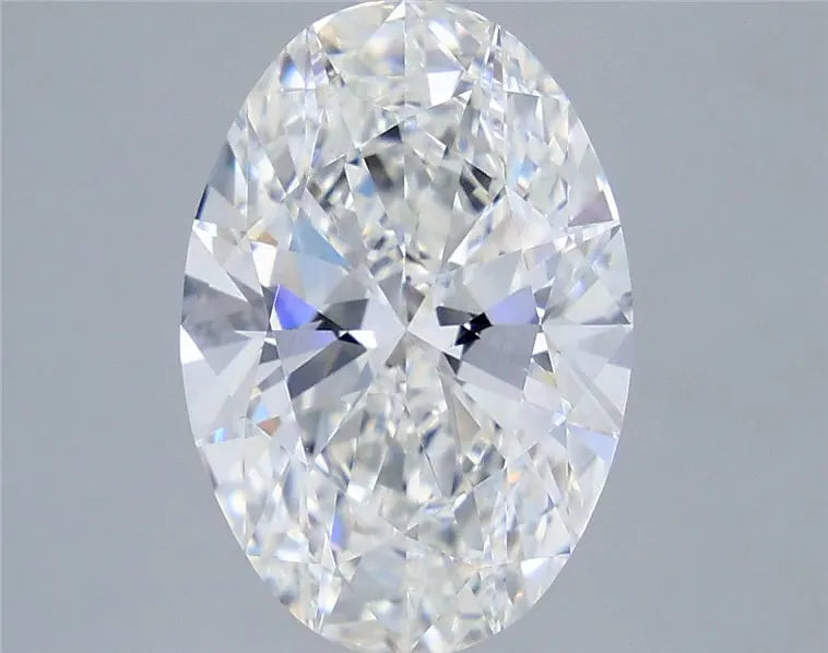 5.05ct Oval Lab Grown Diamond (Colour F, Clarity VVS2, IGI Certified)